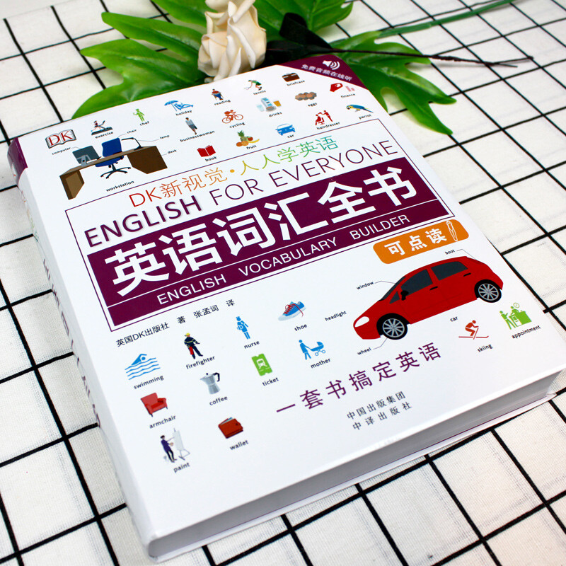 [正版]DK新视觉人人学英语英语词汇全书新视觉记忆英语学习法零起点自学教程看图轻松学词汇 雅思托福托业考试 英语入门自高清大图