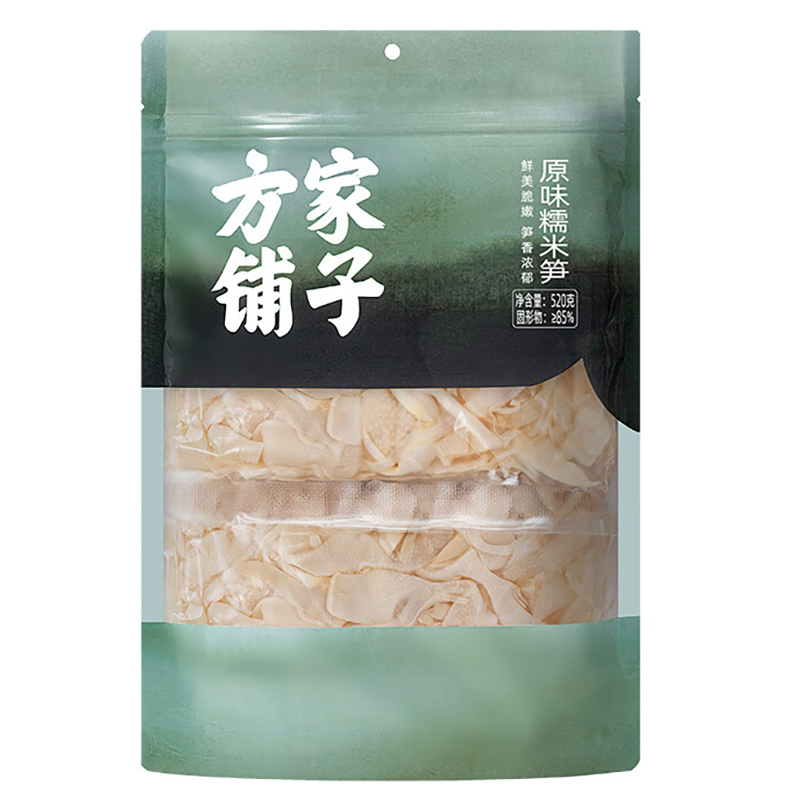 方家铺子 520g 原味糯米笋 (袋)