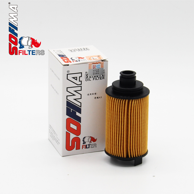 国产索菲玛(SOFIMA) S5103PE 机油滤清器 机油格 机油滤芯适用适用奇瑞A3观致艾瑞泽瑞虎5机滤