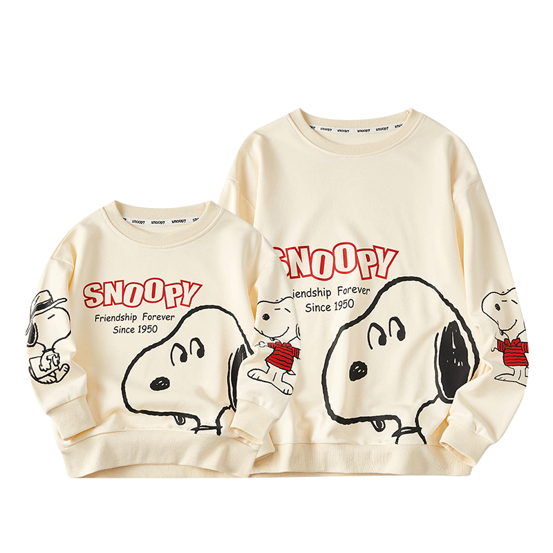 史努比(SNOOPY)儿童卫衣亲子装卫衣SW1039