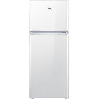TCL 120L 迷你小型双门电冰箱 BCD-120C珍珠白