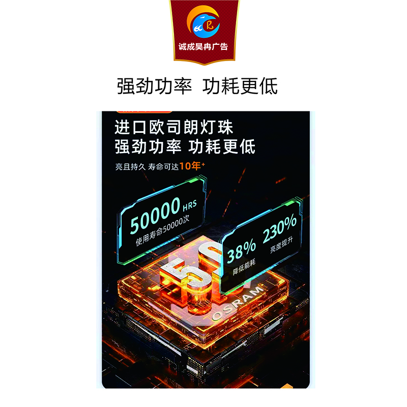 诚成昊冉广告 投影灯 240mm*130mm*200mm*85mm(个)高清大图