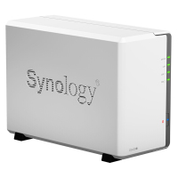 群晖(Synology)DS220j(DS218j升级版)2盘位 NAS网络存储服务器 (无内置硬盘)