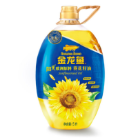 CCSM 金龙鱼 食用油 阳光葵花籽油 5L 4桶/箱((起订量100,单拍不发)