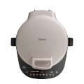 美的（Midea）电饼铛家用双面加热3.5CM加深可拆洗烤盘猛火速脆早餐机悬浮多功能煎炸烙烙饼机 MC-JS3466