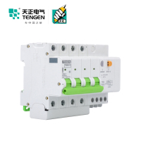 天正电气瑞彩系列 TGBHLE-63 空气开关 4P C40A 30mA 335022300653 微型漏电保护断路器