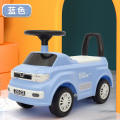 五菱小车儿童可坐扭扭车宝宝滑行车1-3岁玩具妞妞溜溜车初学者 蓝色+音乐+灯光