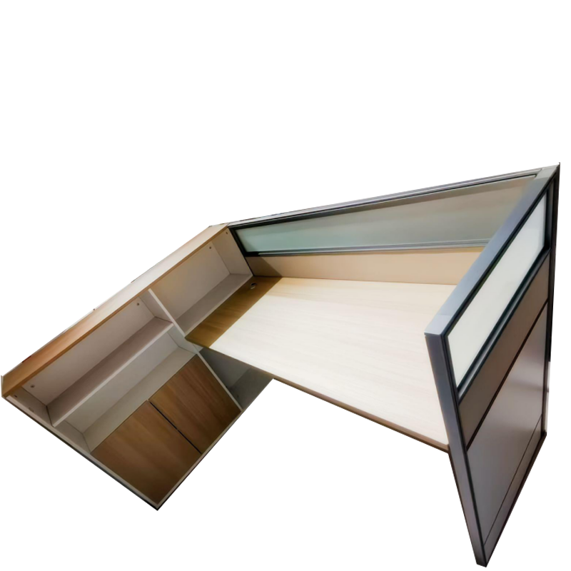 台益 办公桌 单人位屏风工位 TY-GW20241711 1735*1400*1100mm 张高清大图