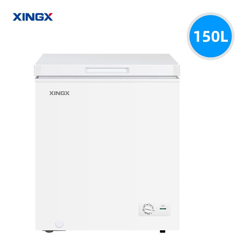 星星(XINGX) 140升 家用小冰柜 冷冻冷藏转换冷柜 展示柜商厨商用保鲜设备安全门锁 顶开门 BD/BC-140E高清大图
