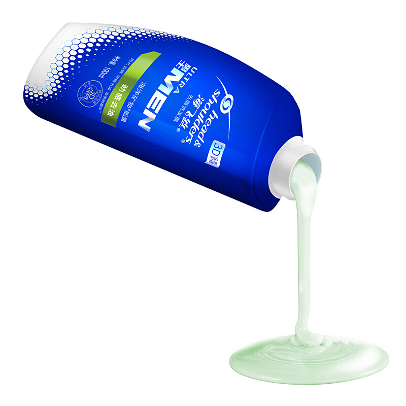海飞丝(Head & Shoulders) 男士去屑洗发露劲感去油型190ML