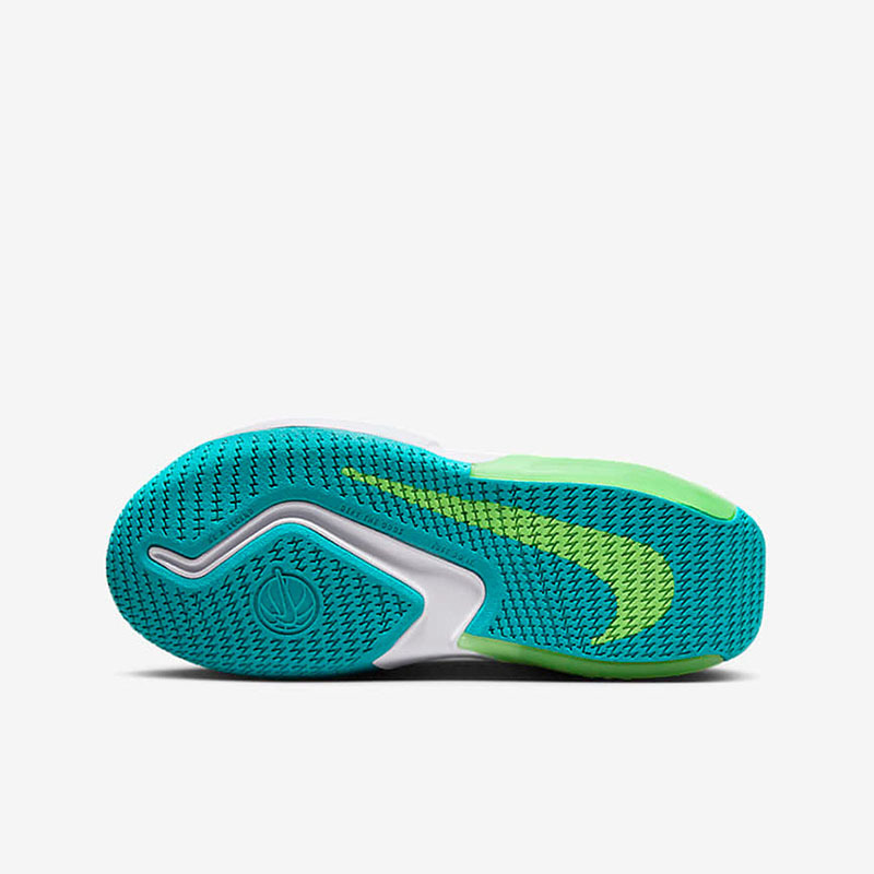 大童nikeairzoomcrossover防滑减震耐磨中帮儿童篮球鞋紫蓝绿dc