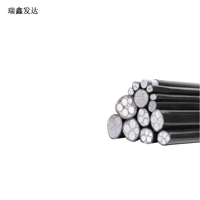 瑞鑫发达 铝芯铠装电力电缆 YJLV22 4*10+1*6 米高清大图