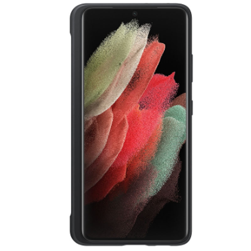 三星Galaxy S21 Ultra 5G 原装硅胶保护壳 保护套 S21Ultra 硅胶手机套(内附手写笔)黑色