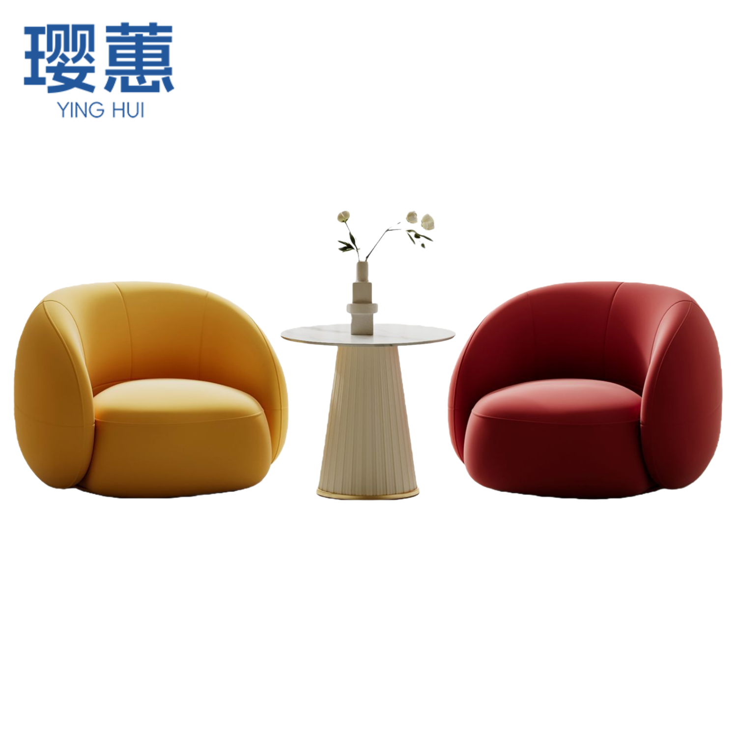 璎蕙 沙发椅一桌二椅 套高清大图