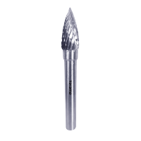 高松takama 硬质合金旋转锉双槽弧型尖头G型12*25*6mm904812 1支/盒