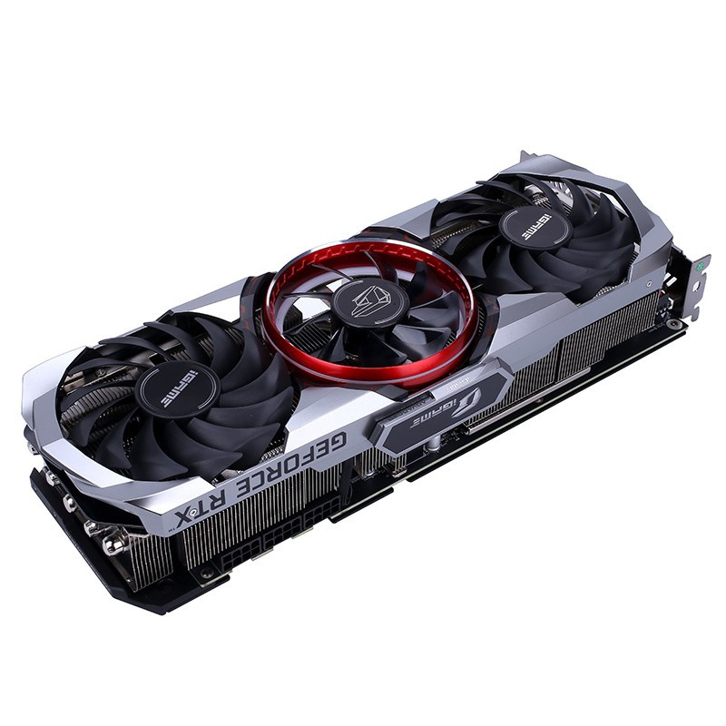 七彩虹iGame RTX 3080 Advanced OC 12G LHR+鑫谷额定1000W黑金全模组电源显卡套装