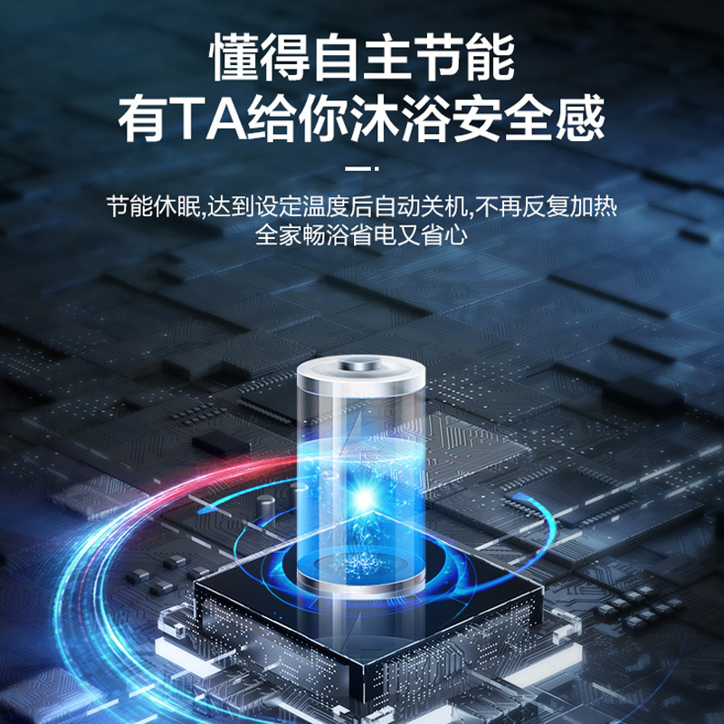 Leader 60升电热水器 3000W速热 一键预约洗浴 智能休眠 高温抑菌LES60H-ST3(1)
