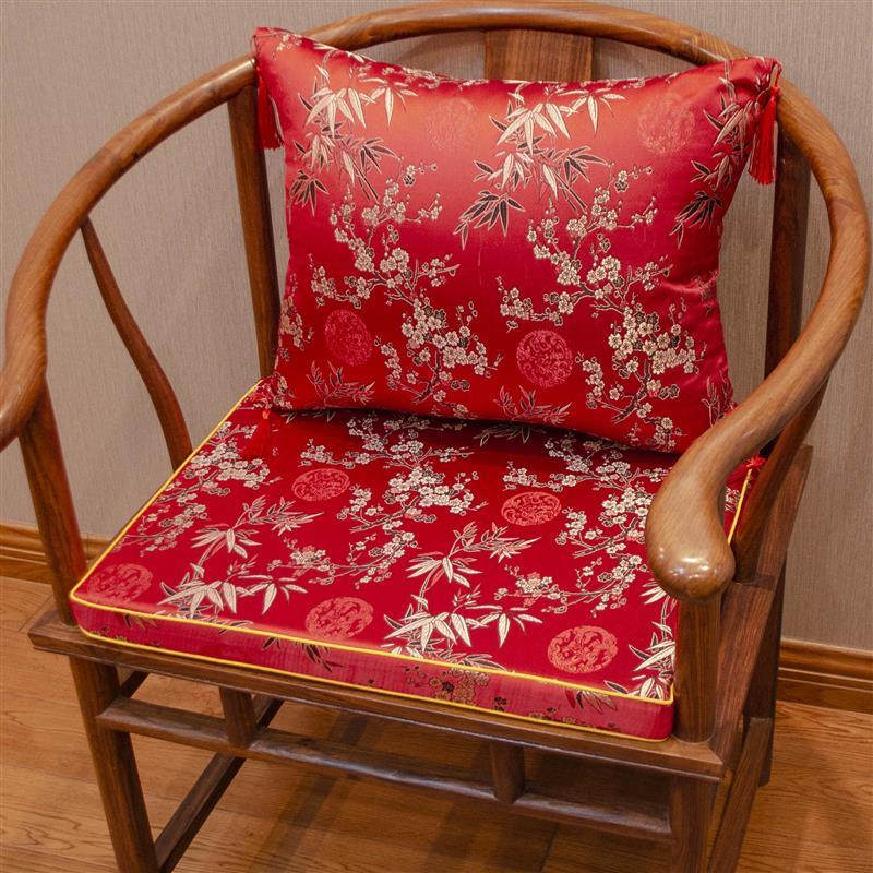 中式椅垫红木沙发坐垫茶椅餐椅坐垫圈椅官帽椅坐垫海锦椰棕冬