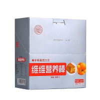 维维营养棒 橙味大豆蛋白能量棒代餐饱腹饼干户外健身零食嚼益嚼12支/盒