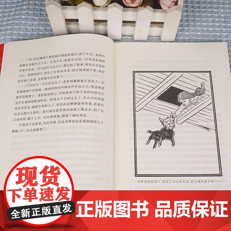 绿野仙踪三年级下册课外书人民文学出版社二年级四年级打动孩子心灵的世界经典外国儿童文学获奖作品阅读故事书经典名著原版完整版高清大图