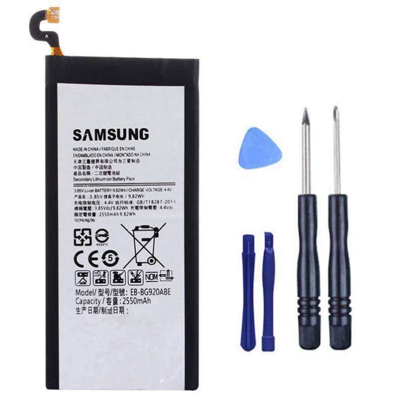 三星(SAMSUNG)S6直屏手机原装正品内置电池 适用三星G9200 G9208 G9209手机电板 原装正品内置电池