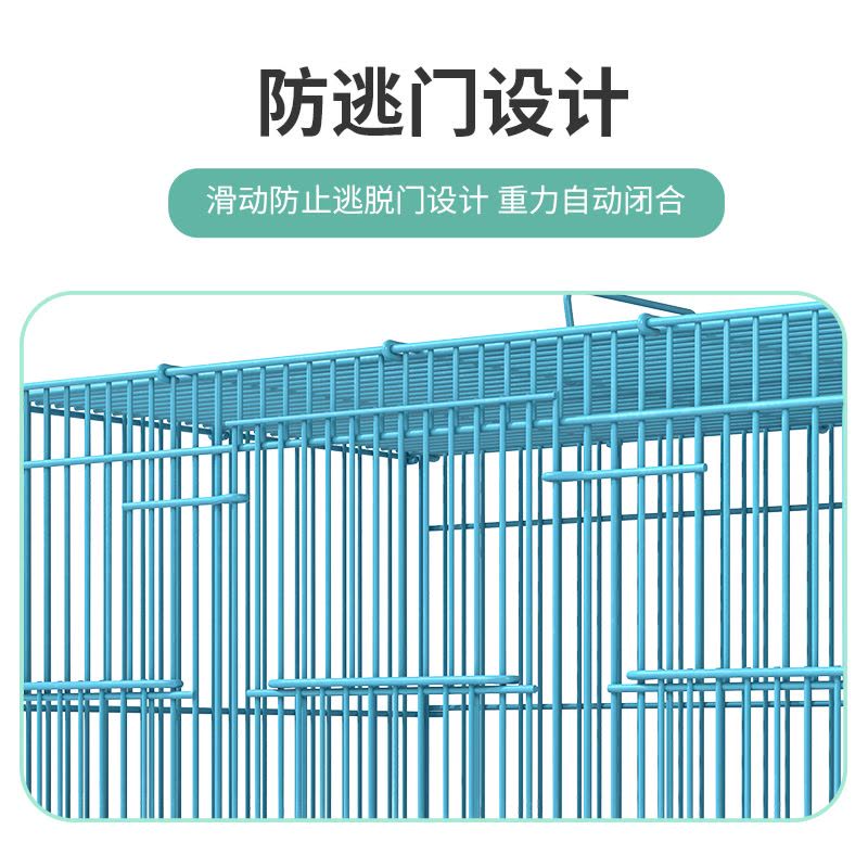 鸟笼全套虎皮笼鹦鹉小号大号繁殖鸽子笼子家用超大八哥画眉鸟笼子图片