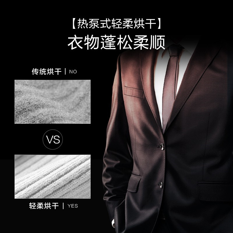 韩国原装进口LG styler S3CW 蒸汽衣物护理机嵌入式热泵烘干护理智能衣柜干衣机除菌除螨 奂颜系列 暮云灰高清大图