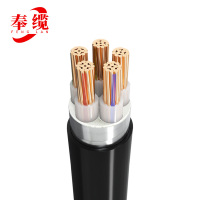 奉缆 铜芯铠装电缆 ZC-YJV22-0.6/1KV-5*120mm²/米