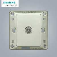 西门子(SIEMENS)开关插座 远景金棕系列宽频电视插座5TG01151CC133