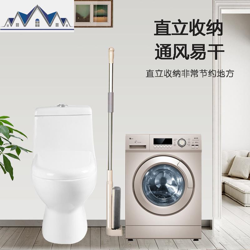 五轴挤水拖把免手洗懒人海绵家用一拖净瓷砖地吸水大号加大卫生间 三维工匠