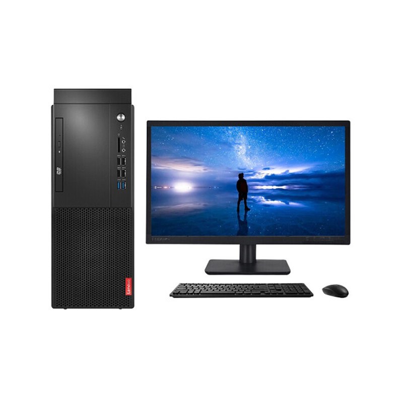 联想(Lenovo)启天M425 商用台式电脑主机(I3-8100 4G 1T 集显 W10H)