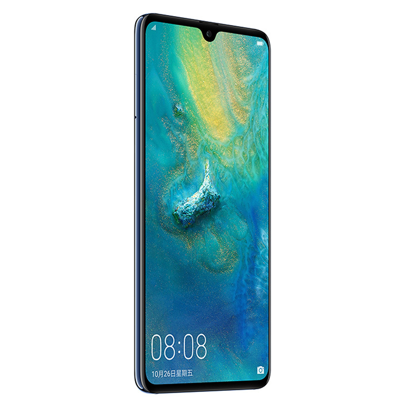 华为/HUAWEI Mate 20 宝石蓝 6GB+64GB 麒麟980芯片全面屏徕卡三摄移动联通电信4G全网通手机