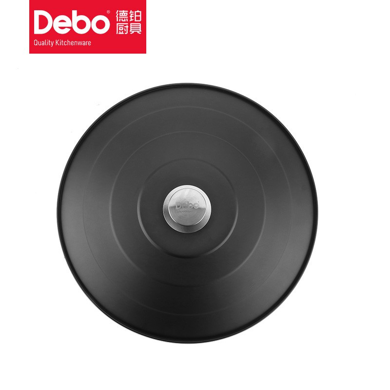 德铂(Debo)卡塞尔不粘锅炒菜锅30cm DEP-595 单个装