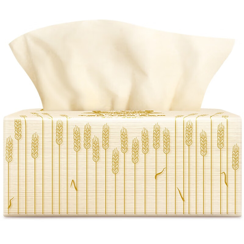 泉林本色抽纸 3层120抽*8包S码 纸巾面巾纸 原生浆无添加 便携易储存高清大图