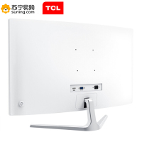 TCL 31.5英寸 Adaptive-Sync同步技术75HZ平民电竞1800R曲面广视角滤蓝光显示器T32M7C