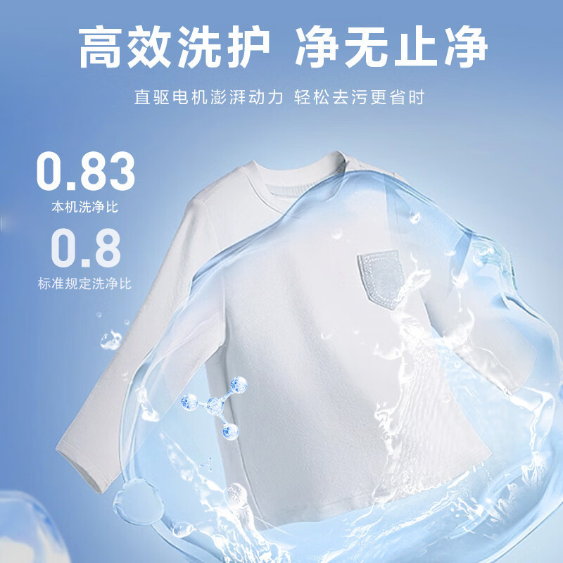 海尔(Haier)迷你波轮洗衣机全自动婴儿洗衣机5KG容量 内衣裤洗衣机家用 DD直驱变频 XQB50-B278高清大图