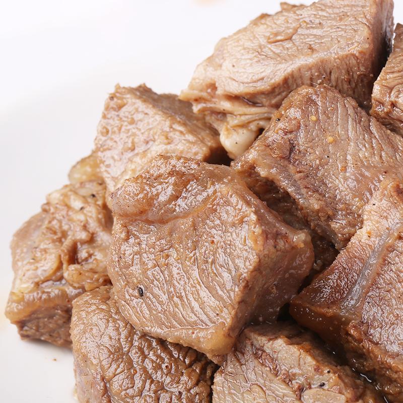 科尔沁 休闲肉脯零食 卤汁牛肉 五香味 68g 内蒙古特产