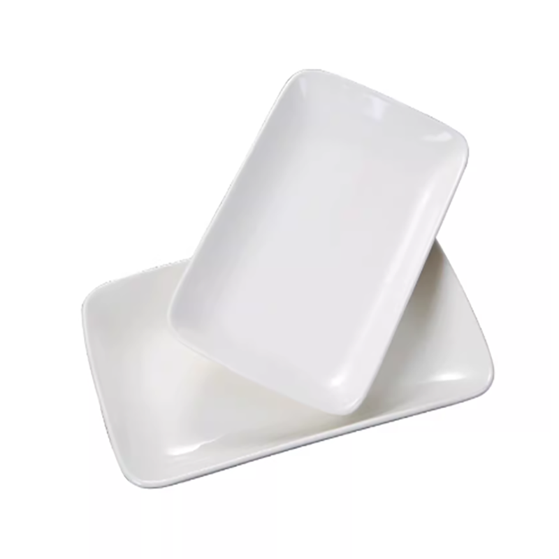 海铁科技陶瓷长方盘8寸/个高清大图