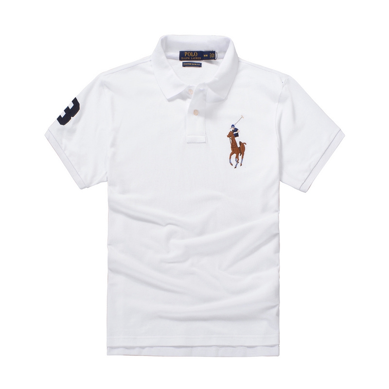ralph lauren/拉夫劳伦男装短袖polo衫彩马标经典款修身版网球衫1224