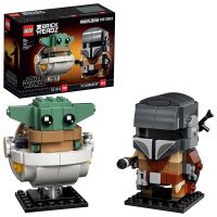 LEGO乐高玩具方头仔系列星球大战IP 曼达洛人与尤达宝宝75317[2021年末即将绝版]