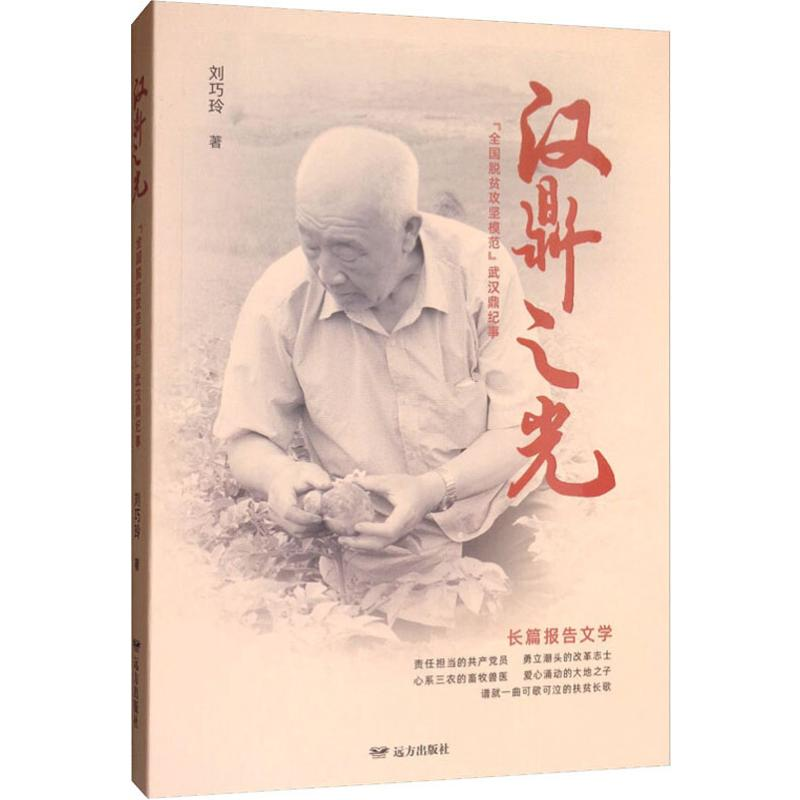 [M]汉鼎之光 “全国脱贫攻坚模范”武汉鼎纪事 刘巧玲 著 -9787555513872高清大图