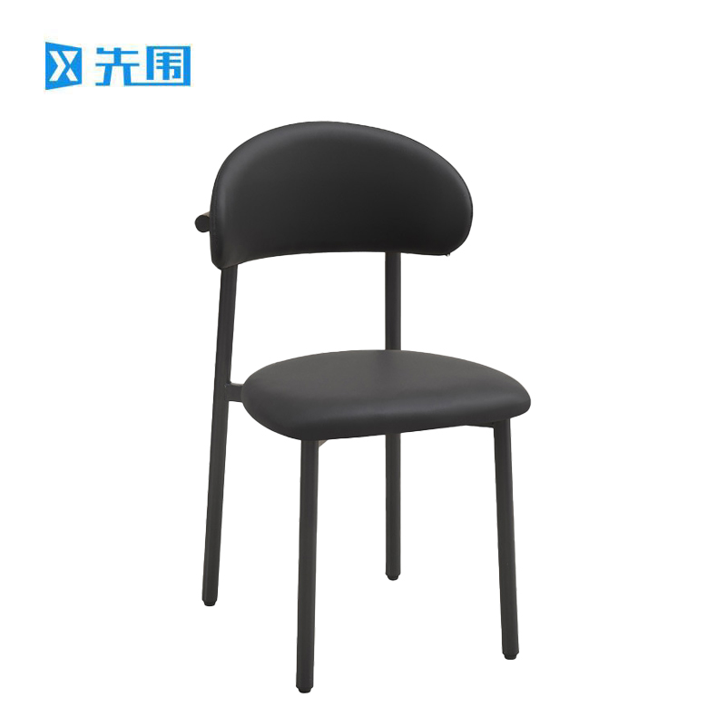 先围 餐椅 黑37*43*85cm 把高清大图