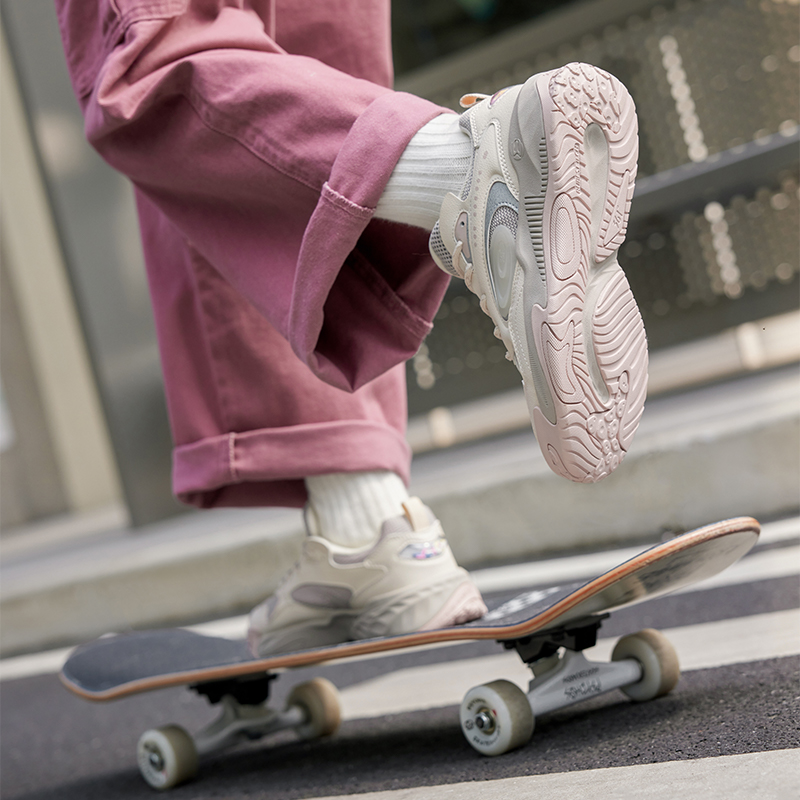 锦程丨361°女鞋新款鞋子透气休闲鞋厚底鞋运动鞋板鞋女高清大图