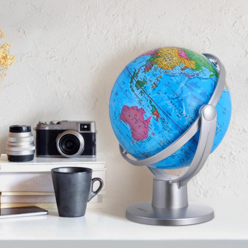 小号万向地球仪晨光万向地球仪立体创意高清教学版20cm大号儿童玩具