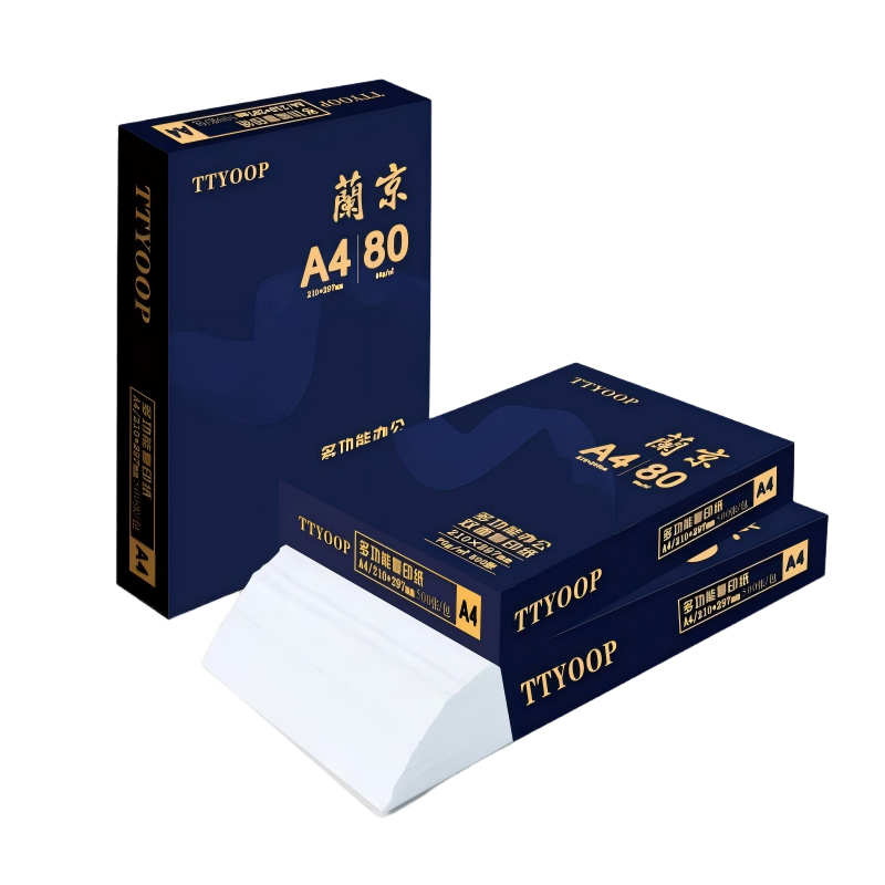 TTYOOP 蘭京A4 80g 500张/包 多功能复印纸(计价单位:包)白色高清大图