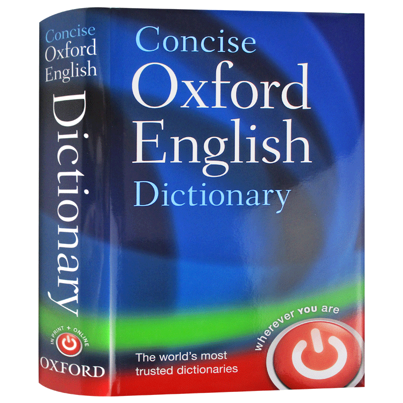 牛津古代晚期词典 [正版]牛津简明英语词典 英文原版字典 Concise Oxford English Dictiona高清大图