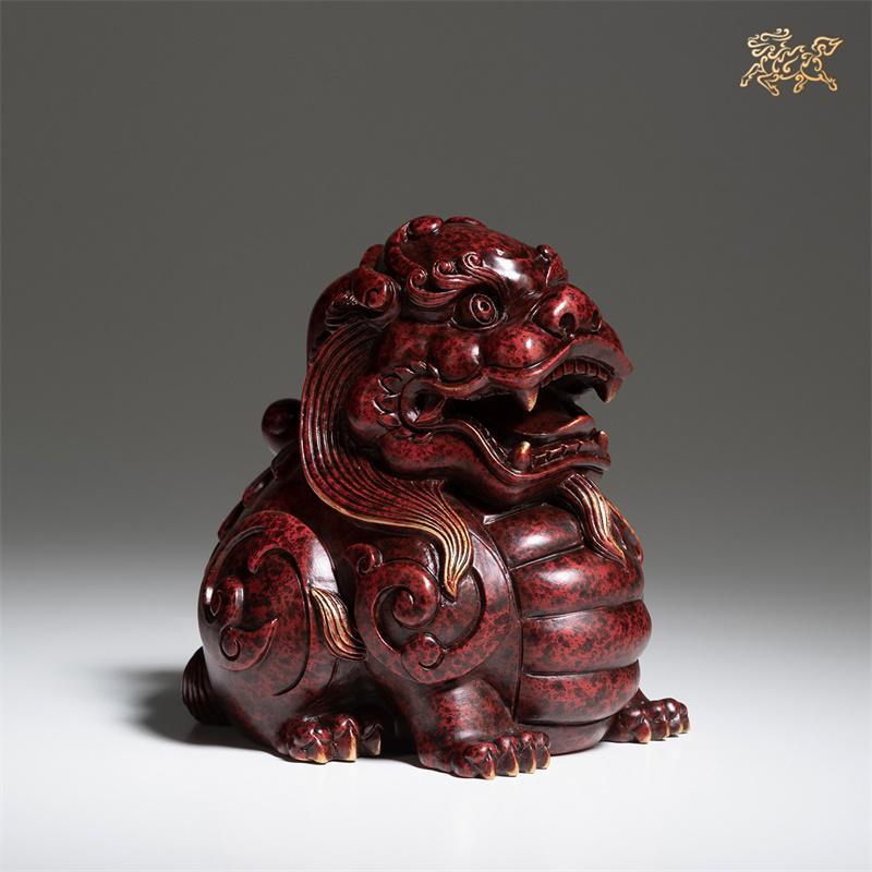 美帮汇全铜摆件 《貔貅之生财有道》铜工艺品 家居饰品 摆件