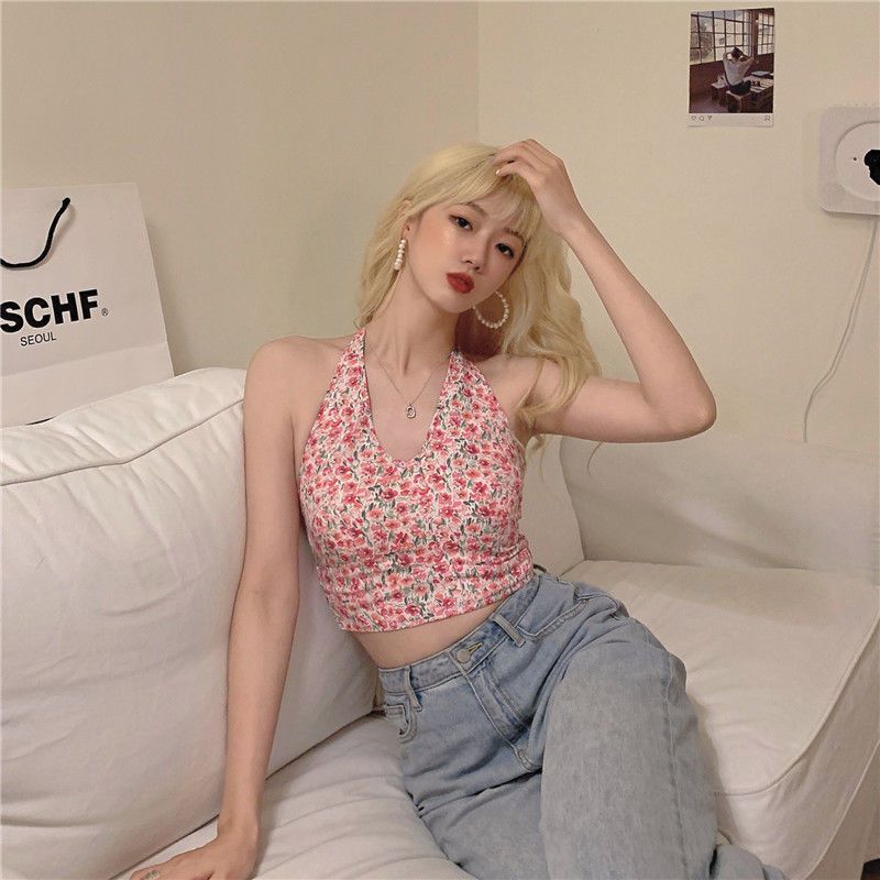 辣妹露脐小吊带背心女外穿百搭社会女上衣性感小吊带显瘦衣服韩版