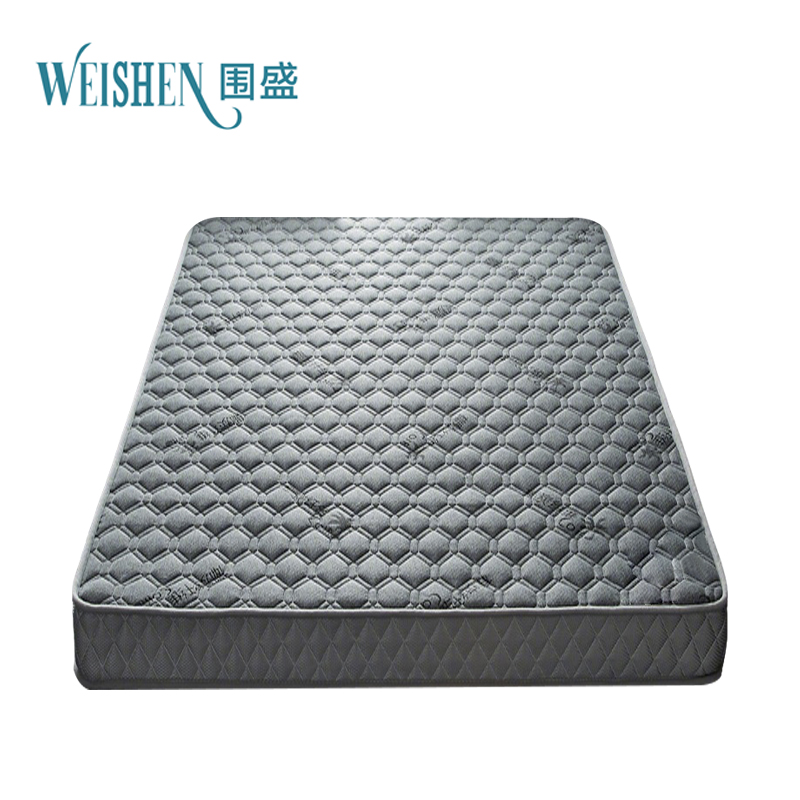 围盛 乳胶床垫 180*200*9cm-足球灰 张高清大图