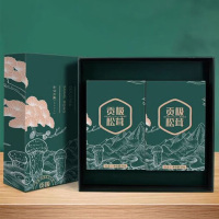 贡极有机松茸干片菌菇干货独立包装未开伞有机松茸心止礼盒60g*1盒